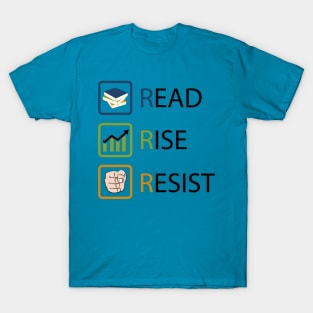 Read Rise Resist | Books T-Shirt